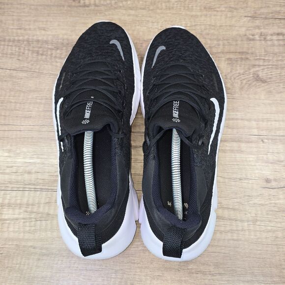 Nike Free RN 5.0 Next Nature Men's Sz 10.5 Black White Running Shoes (CZ1884-001 - Picture 5 of 9